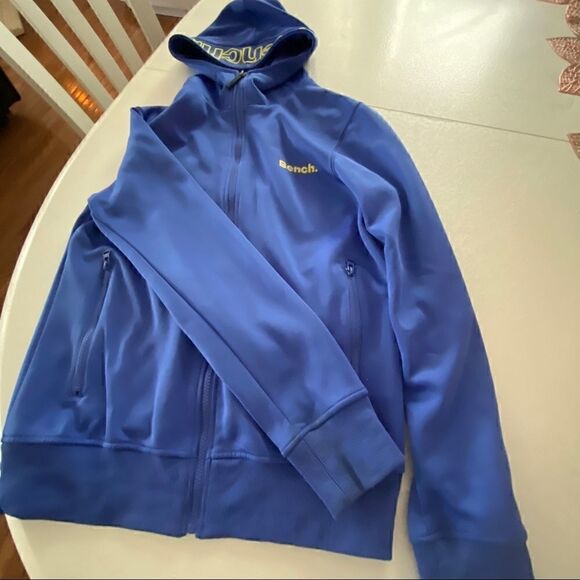 Bench adult hoodie blue unisex Sz S - Picture 6 of 9